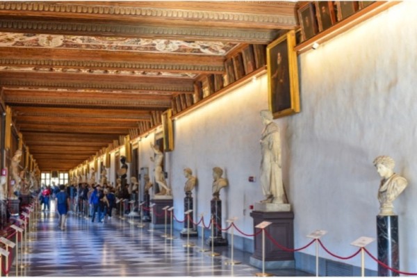 Floransa'da Yılbaşı & Uffizi Müzesi resmi