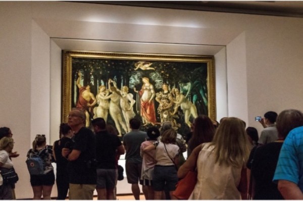 Floransa'da Yılbaşı & Uffizi Müzesi resmi