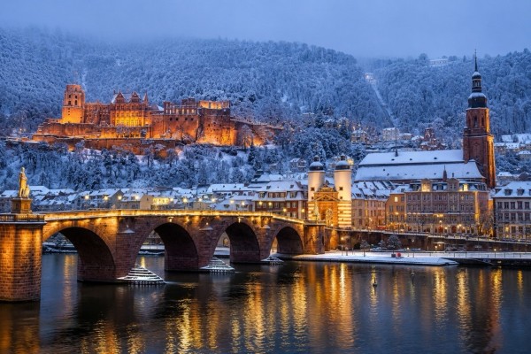 Frankfurt & Heidelberg Noel Pazarları resmi