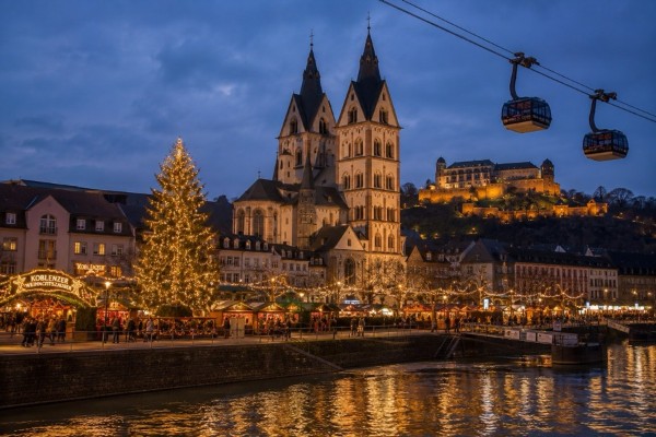Frankfurt & Heidelberg Noel Pazarları resmi
