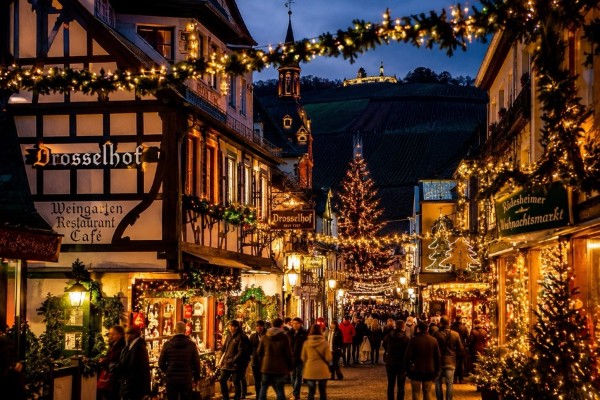 Frankfurt & Heidelberg Noel Pazarları resmi