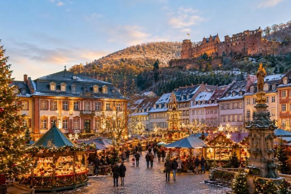 Baden Baden & Heidelberg Noel Pazarları resmi