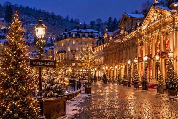 Baden Baden & Heidelberg Noel Pazarları resmi