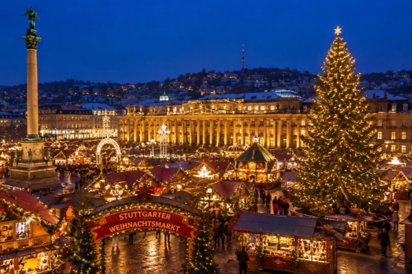 Baden Baden & Heidelberg Noel Pazarları resmi