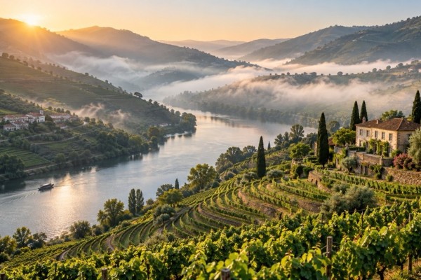 Portekiz ve Douro Nehrinin Sırları resmi
