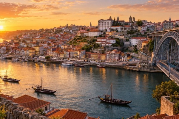 Portekiz ve Douro Nehrinin Sırları resmi
